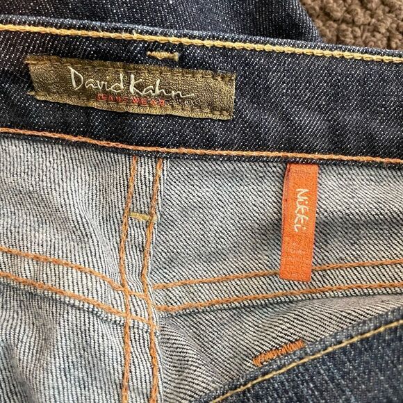 David Kahn Nikki Mid Rise Bootcut Dark Wash Bootcut Jeans - Picture 5 of 7